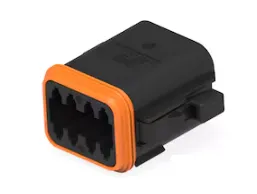 Automotive Connectors 8P DT PLUG ASM, BLK E SEAL, ENH SL RET.