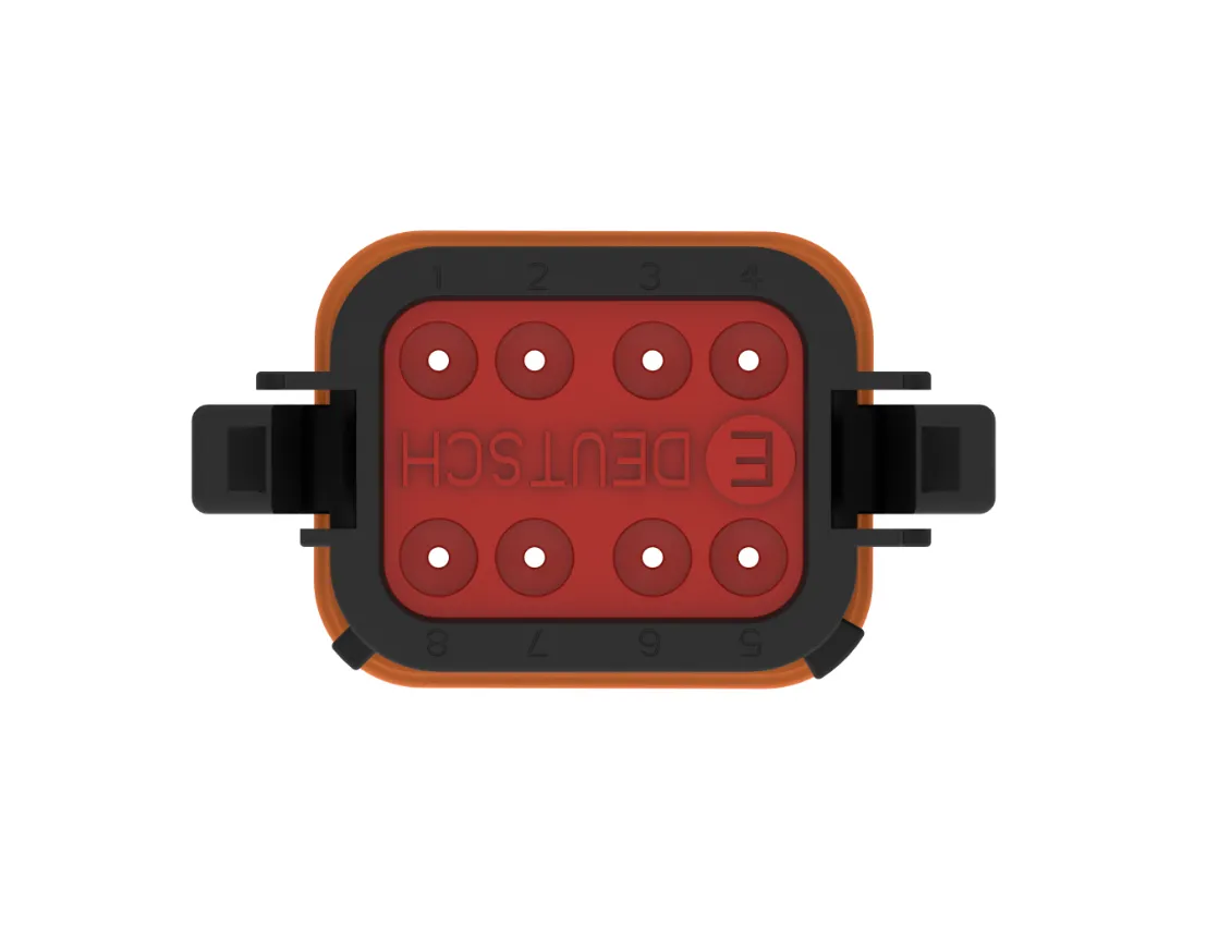 Automotive Connectors 8P DT PLUG ASM, BLK E SEAL, ENH SL RET.